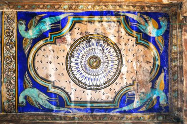 Brihadeshwara Tapınağı Tavanı, Tanjore Thanjavur, Tamil Nadu, Hindistan Mirası 