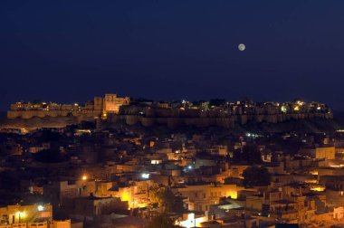 Jaisalmer kasabası Hindistan Asya 'dan Rajas