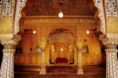 Junagadh Palace, Bikaner, Rajasthan, India  clipart