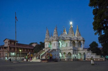 Baps shri swaminarayan temple, gondal, gujarat, india, asia   clipart