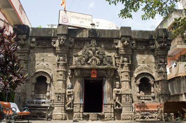 Trishund Mayureshwar Ganesh Tapınağı Somawar Peth Pune Maharashtra Hindistan Asya