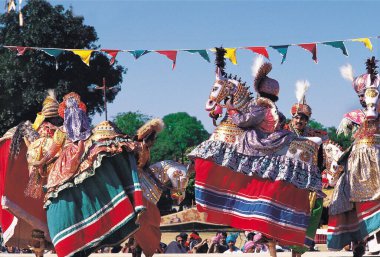 Halk dansı, Rajasthan, Hindistan, Asya 