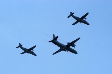 Hindistan Hava Kuvvetleri Bombay, Maharashtra ve Hindistan 'daki Marine Drive' da üç uçak gösterisi yaptı.