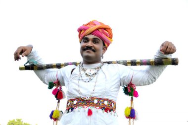 Bir adamın portresi; Rajasthan; Hindistan MR786