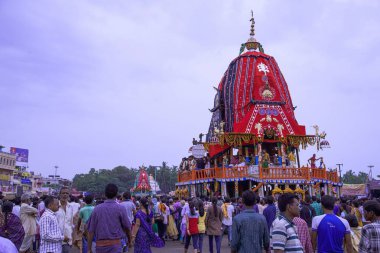 Jagannath Rath Yat, Puri, Orissa, Hindistan, Asya 