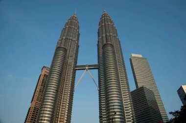 Petronas kulesi, kuala lumpur, malezya, asya 
