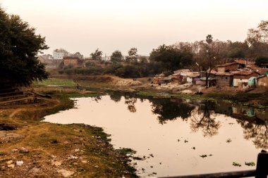 Anchaleshwar Nehri, Moharli, Chandrapur, Maharashtra, Hindistan