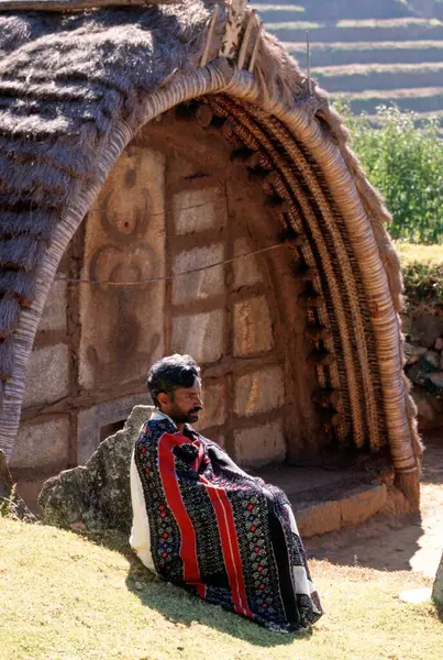 stock image Toda Tribal, Ooty, Tamil Nadu, India 