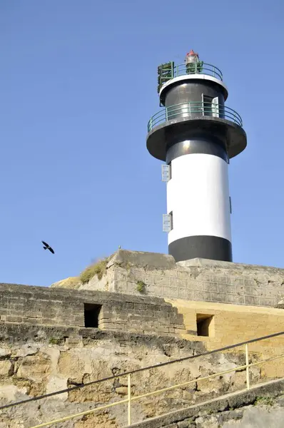 stock image Lighthouse diu fort at Gujarat India 