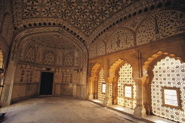 Stock image Sheesh mahal, amber chamber, rajasthan, india, asia 