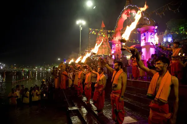 stock image Ramghat, kumbh mela, ujjain, madhya pradesh, india, asia 