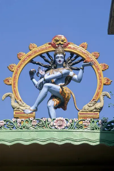 stock image Sculpture of Indian God 