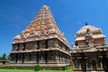 Gangaikonda Cholapuram, capital of the Cholas, temple of Shiva, Tamil Nadu, India  clipart