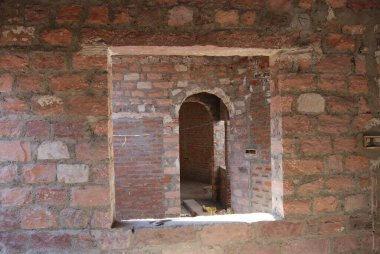 Ev yapım aşamasında; Jodhpur; Rajasthan; Hindistan