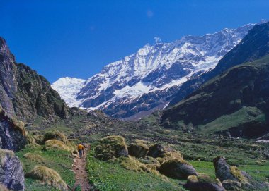Kafni Glacier Kumaon , Utter Pradesh , India clipart