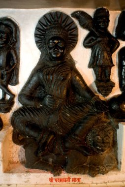 Chamar Leni 'deki padmavati mata heykeli, Nashik, Maharashtra, Hindistan 