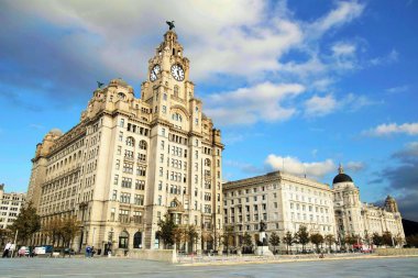 Royal Liver Binası, Liverpool, İngiltere, Birleşik Krallık 
