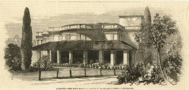 Lucknow, Yüzbaşı Fahayes 'in evi, M.A., Uttar Pradesh, Hindistan 