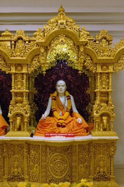 Pramukh swami maharaj shri swaminarayan mandir, gujarat, Hindistan, Asya 