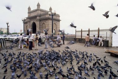 Hindistan 'ın geçidi Apollo Bunder Bombay Mumbai maharashtra Hindistan