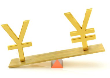 Dengeleme, Çin Yuanı ve Japon Yeni, Hindistan, Asya