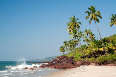 Khavne beach at sindhudurg , Maharashtra , India clipart