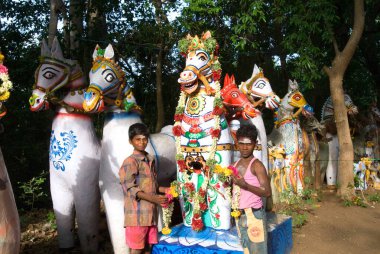 Puravi eduppu festivali, Venthanpatti, Pudukottai, Tamil Nadu, Hindistan, 2009   