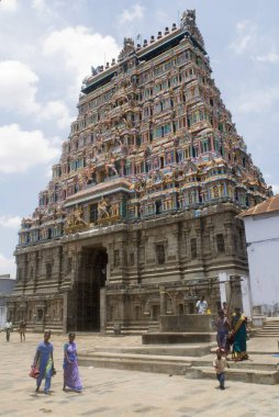 Nataraja Tapınağı Chidambaram, Tamil Nadu, Hindistan 'daki Shiva' ya ithaf edilmiştir. 