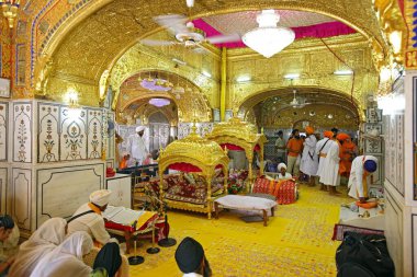 Hazur sahib sachkhand gurudwara, Maharashtra Hindistan Asya 'ya gitti. 