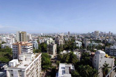 Rustomjee Buena Vista binasından Skyline, Mumbai, Maharashtra, Hindistan, Asya 