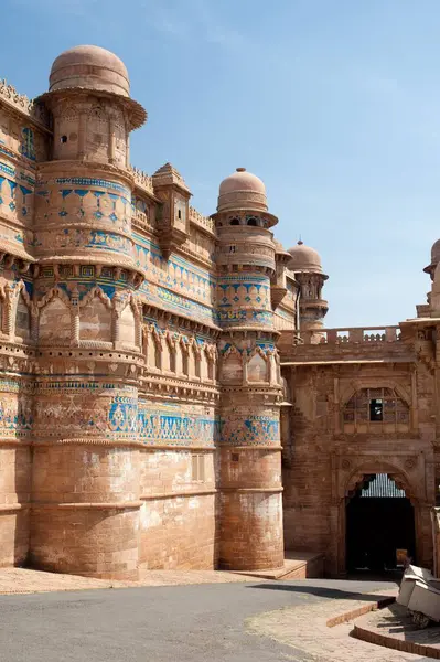 stock image Hathia paur gate of fort gwalior, Madhya Pradesh, India 