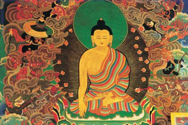 Buda tablosu, Hindistan, Asya 