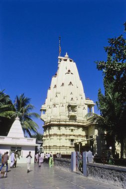 Bhagwan Nityanand Samadhi Mandir, Ganeshpuri, Thane District, Maharashtra, Hindistan, Asya