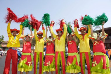 Karnaval; Margaon; Goa; Hindistan