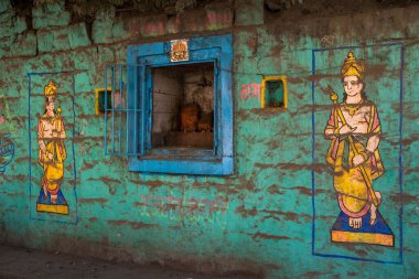 small temple, barshi, solapur, Maharashtra, India, Asia clipart