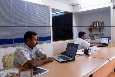 Kumaş endüstrisi; Tirupur; Tamil Nadu; Hindistan