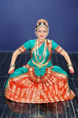 Bharatnatyam, Indian Classical Dance  clipart