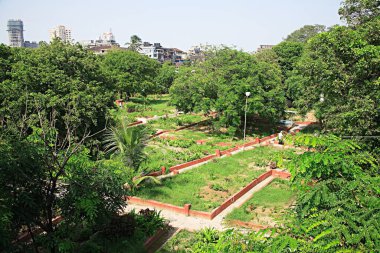 Bada Kabristan Müslümanları mezarlık; Chandanwadi Maharshi Karve yolu; Deniz hatları; Bombay Mumbai; Maharashtra; Hindistan