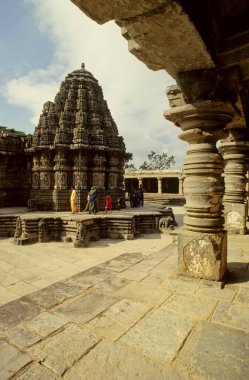 Prasanna chennakeshava temple, somnathpur, karnataka, india  clipart