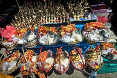 Golu Devta Tapınağı çanı, Chitai, Almora, Kumaon, Uttarakhand, Hindistan