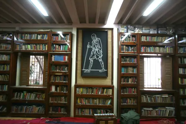 stock image Library of Mani Bhavan ; place where Gandhi lived during his visit to Bombay now Mumbai ; Maharashtra ; India