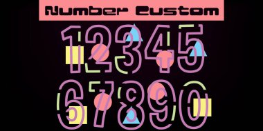 Set numaraları, en son model 57 ile özel yapım.