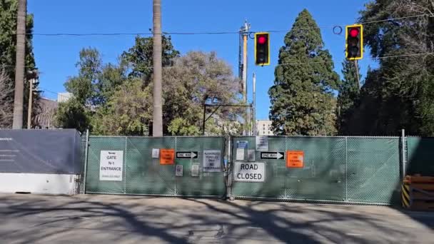Sacramento Vagyok Kalifornia Vagyok Egyesült Államok 2024 November Épület Építése — Stock videók