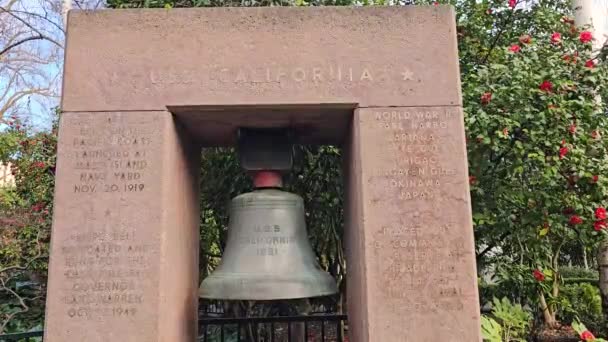 Bell Capitol Park Sacramento — Stock Video