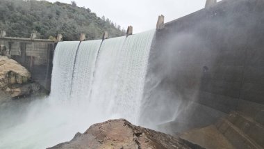 Aşağı Clementine Barajı. Kaliforniya.