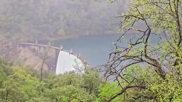 Aşağı Clementine Barajı Kaliforniya — Stok video