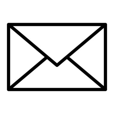 Kişisel ve Ticari Kullanım için E- posta Satırı Simgesi.