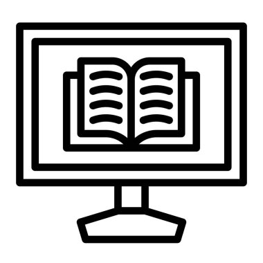 Kişisel ve Ticari Kullanım için Hikaye Satırı Simgesi.