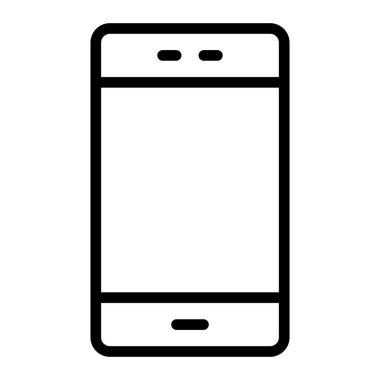 Kişisel ve Ticari Kullanım İçin Mobil Vektör Satır Simgesi Tasarımı