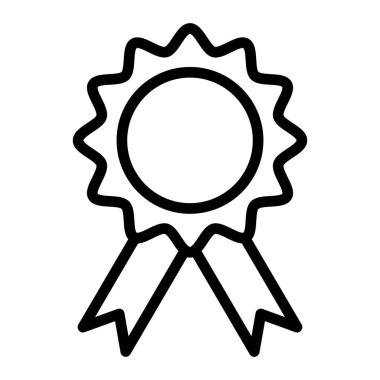 Kurdele Vektör Satırı Simge Tasarımı Kişisel ve Ticari Kullanım İçin